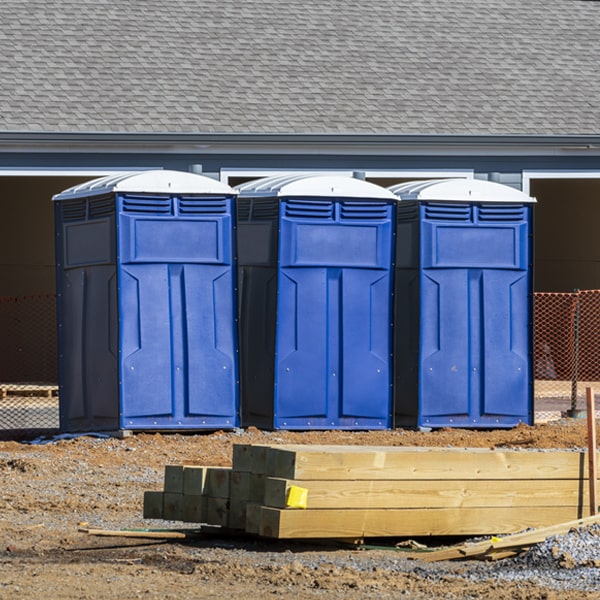 what is the cost difference between standard and deluxe portable toilet rentals in Solon Michigan